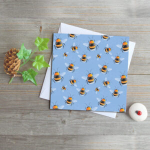 Busy Bees Greeting Card